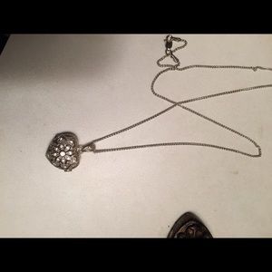 Sterling silver heart locket
